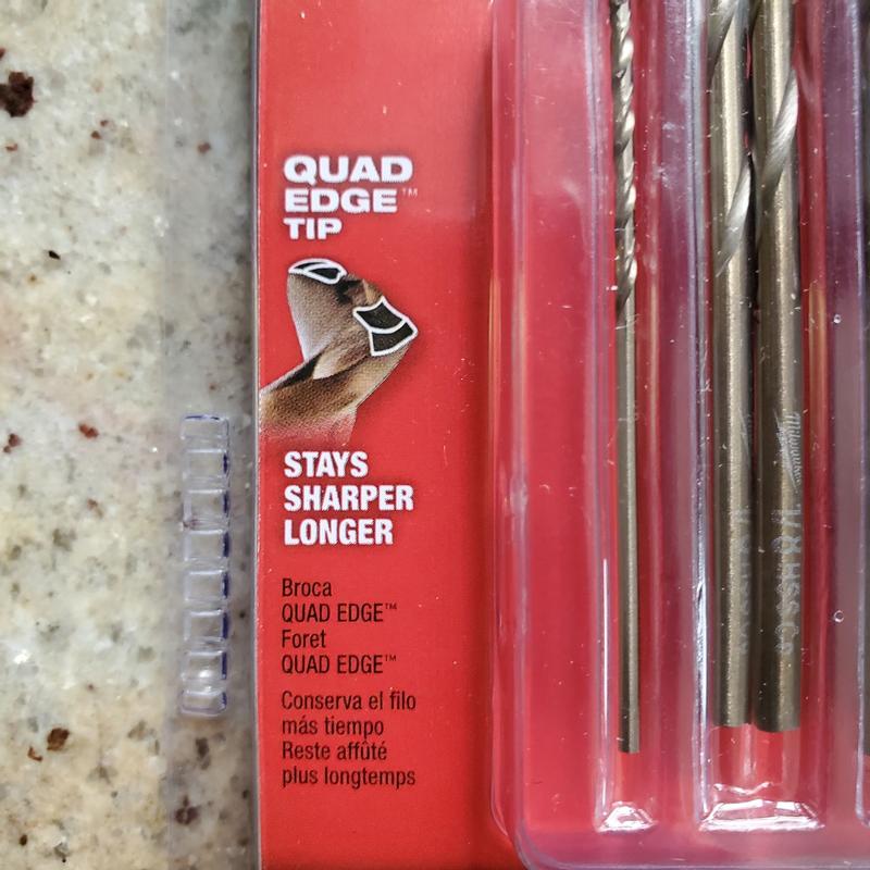 Milwaukee Cobalt Red Helix Twist Drill Bit Set for Drill Drivers