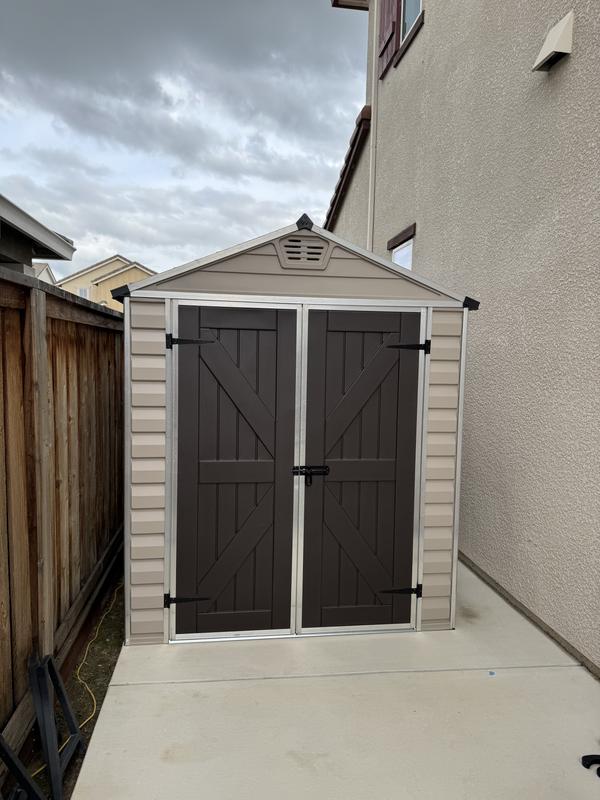 CANOPIA by PALRAM SkyLight 6 ft. W x 8 ft. D Resin Plastic Outdoor