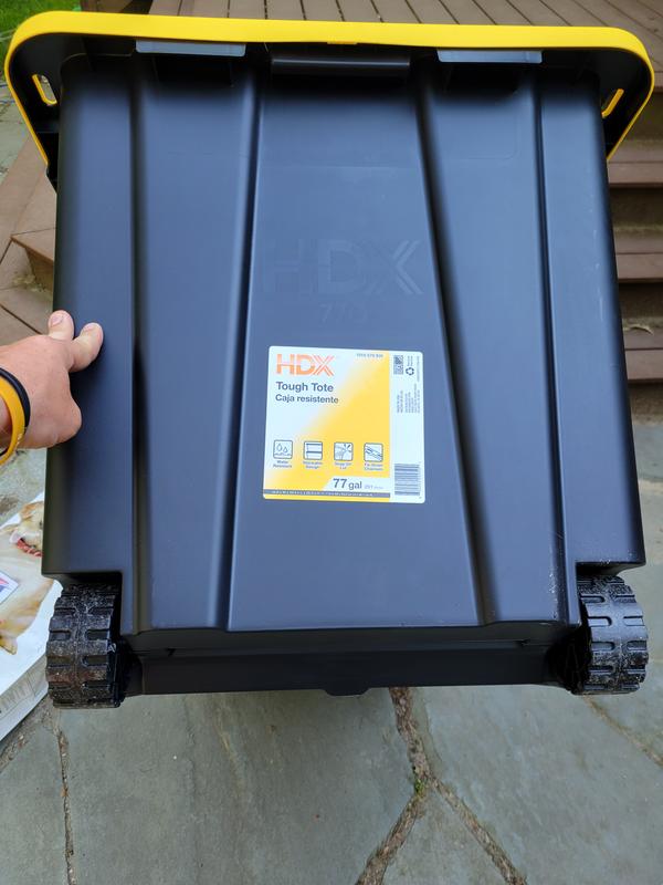 77 Gallon Home Depot Totes On Sale Large Plastic Totes With Lids