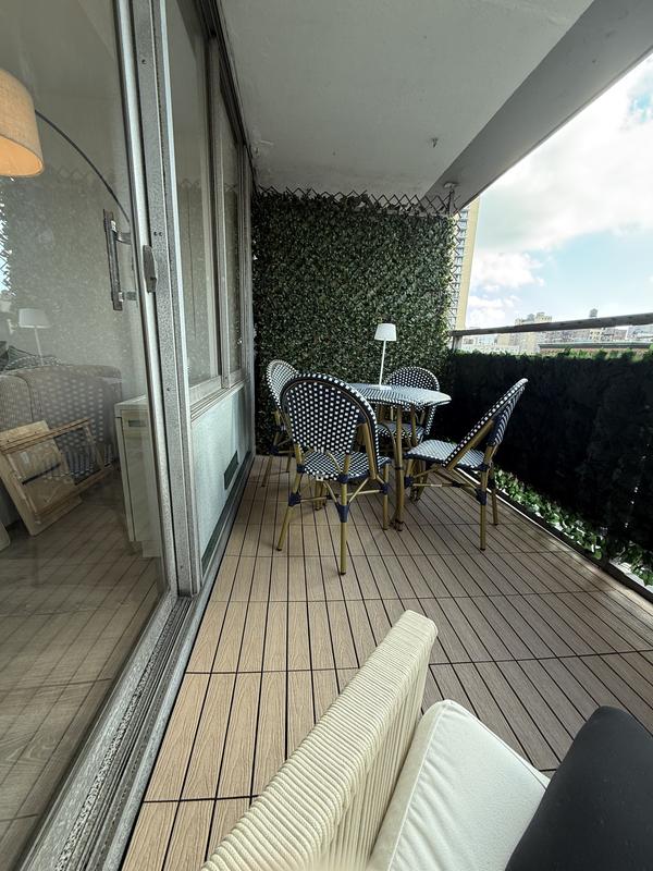 NewTechWood UltraShield Naturale 1 ft. x 1 ft. Quick Deck Outdoor