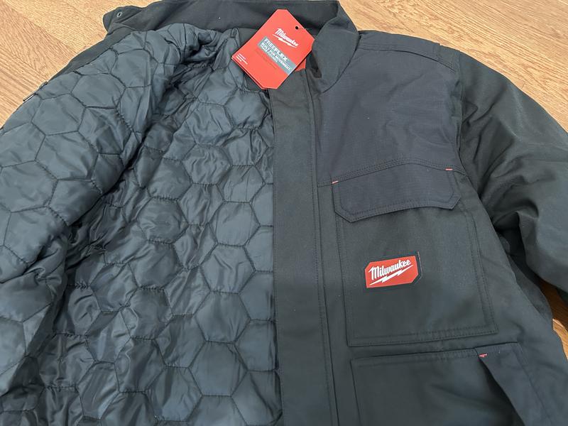Milwaukee Men's 3X-Large Black FREEFLEX Insulated Jacket 256B-3X