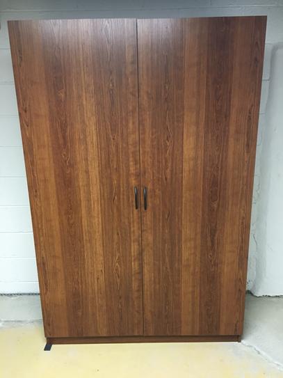 Ameriwood Wardrobe Storage Closet With Hanging Rod And 2 Shelves