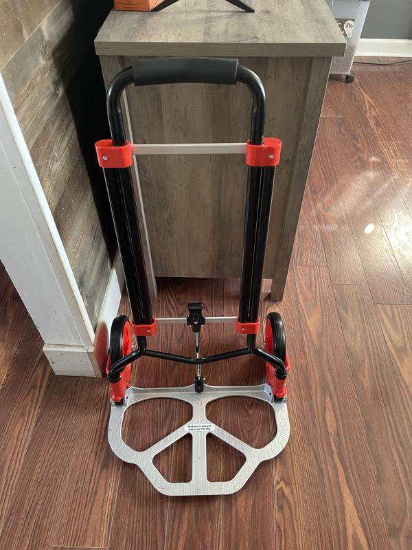 Magna Cart MCI Steel Folding Hand Truck, Foldable Personal Moving Dolly With Wheels, 160-Pound Capacity - View #5