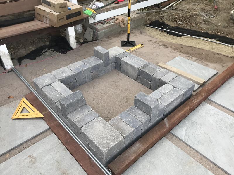 Buy Victorian 48 in. x 12 in. Square Concrete Wood Burning Bluestone