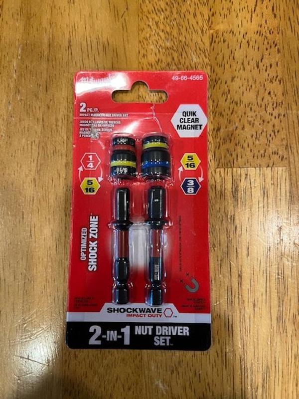 Milwaukee SHOCKWAVE Impact-Duty Quik-Clear 2-In-1 Alloy Steel