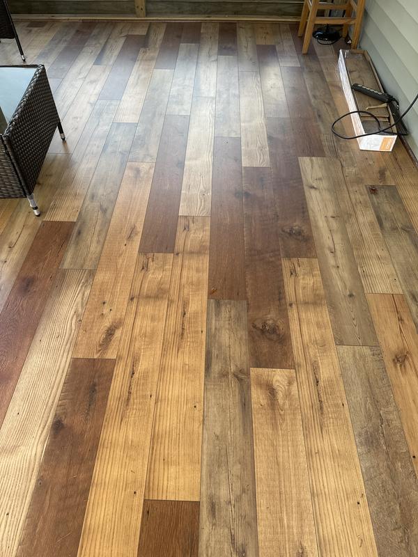 Reviews for Pergo XP+ Cheshire Bluff Hickory 10 mm T x 6.1 in. W