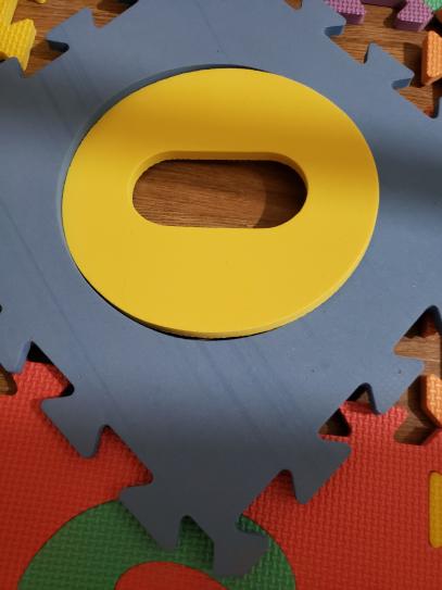 TrafficMaster Multi-Color 12 x 12 x Foam ABC