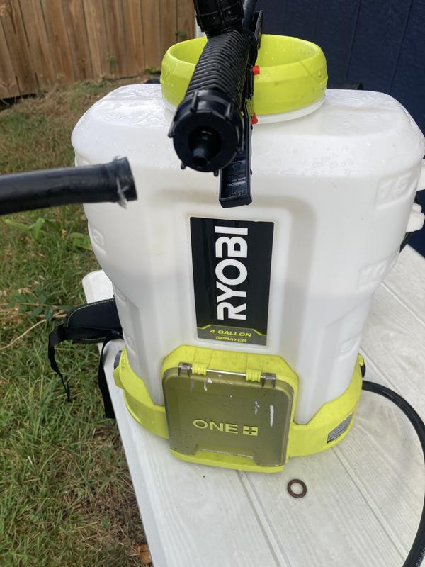 Reviews for RYOBI ONE 18V Cordless Battery 4 Gal. Backpack Chemical Sprayer Tool Only Pg 1 The Home Depot