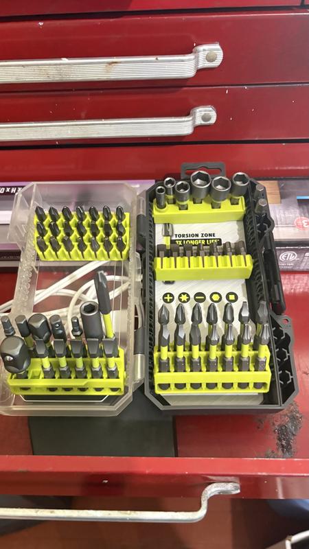 タチヒ　モレ　セット RYOBI Impact Rated Driving Set (40-Piece) A964001 - The Home Depot