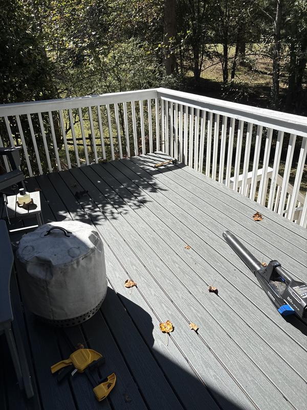 Trex Enhance Basics 1 in. x 6 in. x 12 ft. Beach Dune Grooved Edge