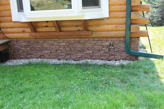 TRITAN BP 48 in. x 3 in. x 3 in. Faux Universal Outside Corner