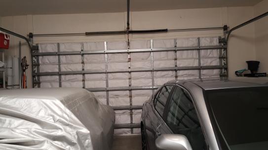 Owens Corning Garage Door Fiberglass Insulation Kit 22 In X 54 In