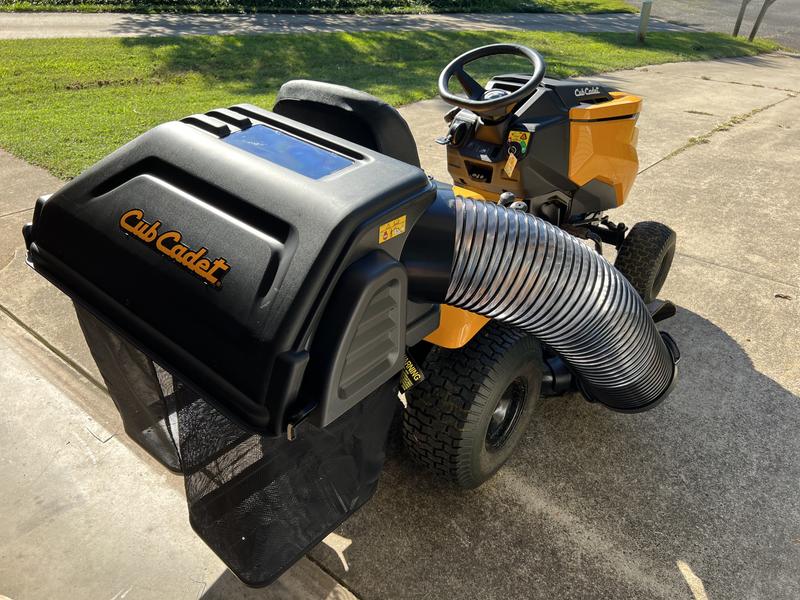 Have a question about Cub Cadet Original Equipment 42 in. and 46 in. Double Bagger for XT1 and XT2 Series Riding Lawn Mowers 2015 and After Pg 1 The Home Depot