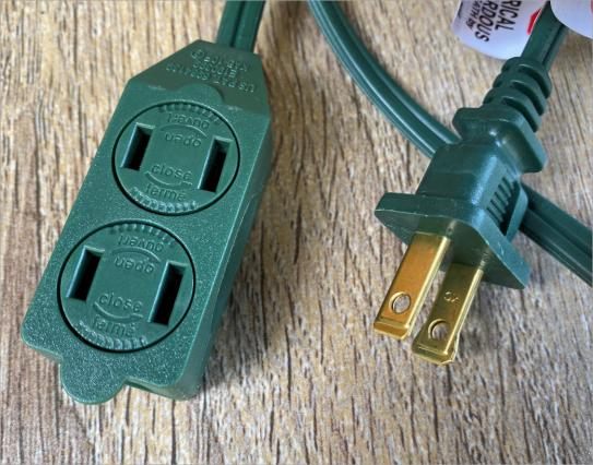 HDX 6 ft. 16/2 Green Cube Tap Extension Cord KAB-1/KAB-10F - The