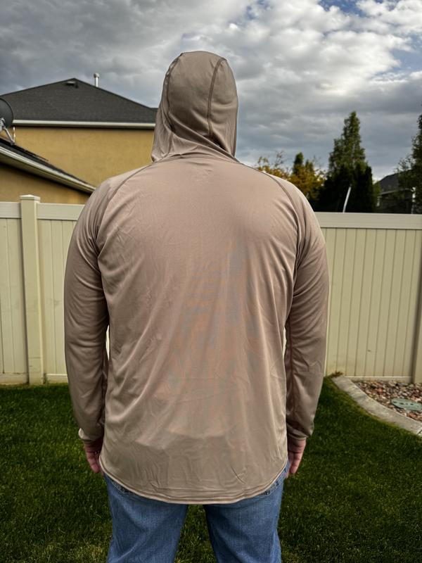 Milwaukee Men's WORKSKIN Gray Large Hooded Sun Shirt M550G-L - The