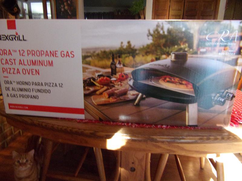 Nexgrill Ora 12 Propane Gas Cast Aluminum Outdoor Pizza Oven 820