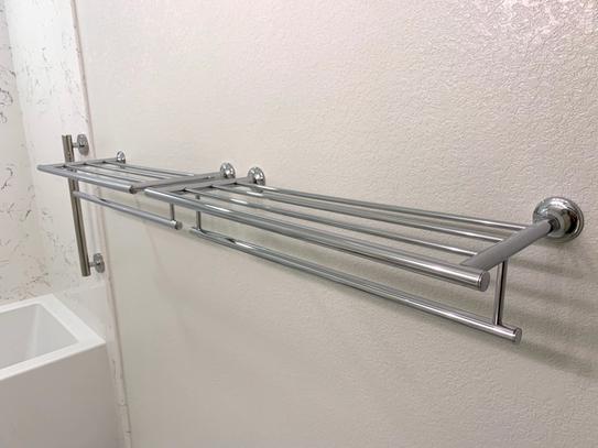 KOHLER Coralais 24 in. Hotelier Towel Rack in Polished Chrome K-13448 ...