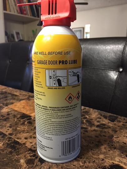 Clopay Synthetic Pro Lube For Garage Doors 4128043 The Home Depot