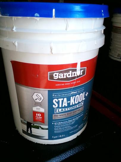 STA-Kool SK-7705 Acrylic Elastomeric Roof Coating | 5 Gallon, White – Professional Grade, Made In USA - View #7