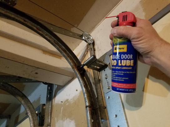 Modern Garage Door Lubricant Home Depot for Large Space