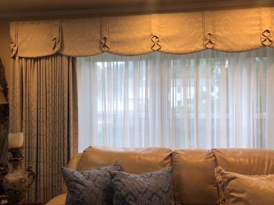 Bali Fabric Cornice