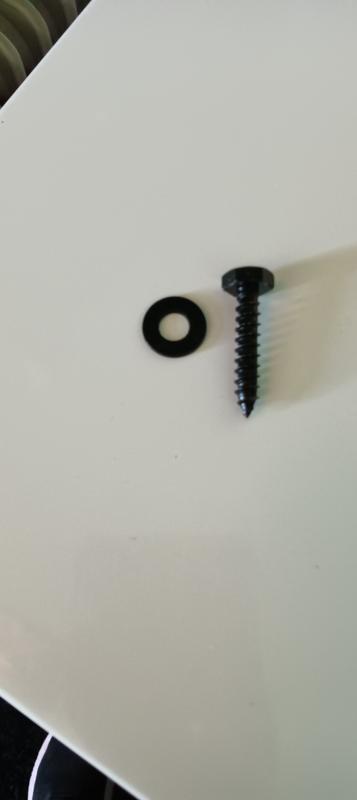 MarySino 1/4 in. x 1-1/4 in. Black Oxide Stainless Steel Hex