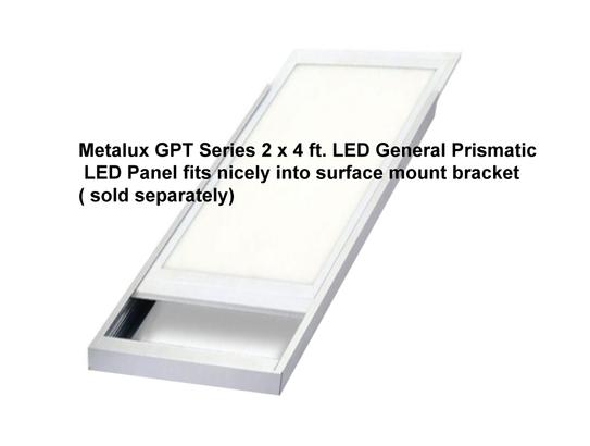Metalux GPT Series 2 x 4 ft. 5000 Lumens Integrated LED General Prismatic LED Panel 4000K