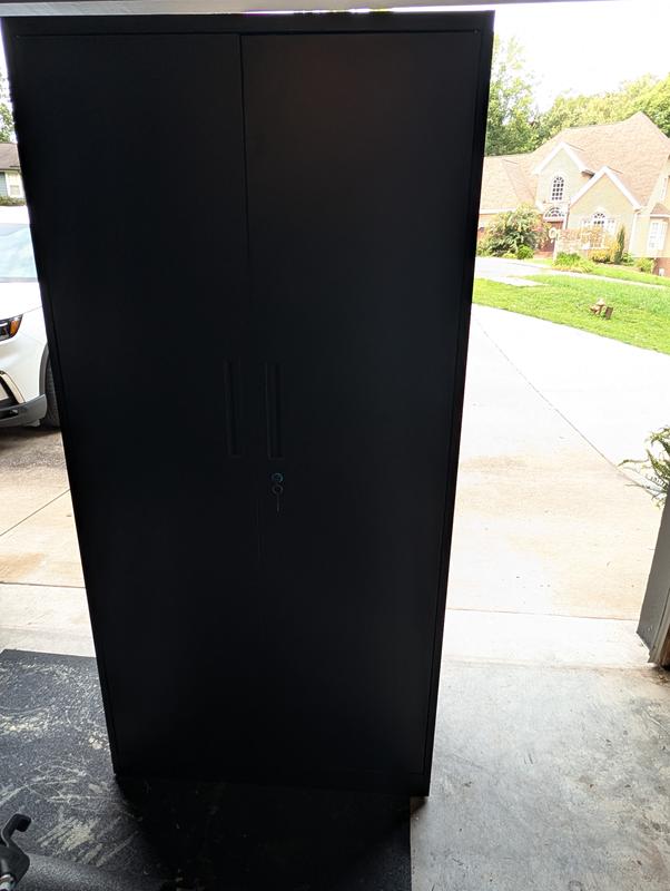Damodpoy 4-Tier 72 in. H Metal Heavy-Duty Garage Storage Cabinet