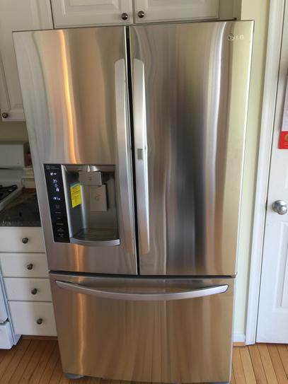 Lg Electronics 26 6 Cu Ft French Door Refrigerator With Door In