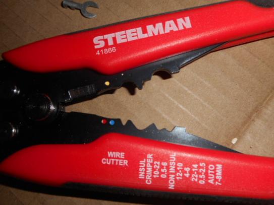 Steelman Self-Adjusting Wire and Cable Stripper 41866 - The Home Depot