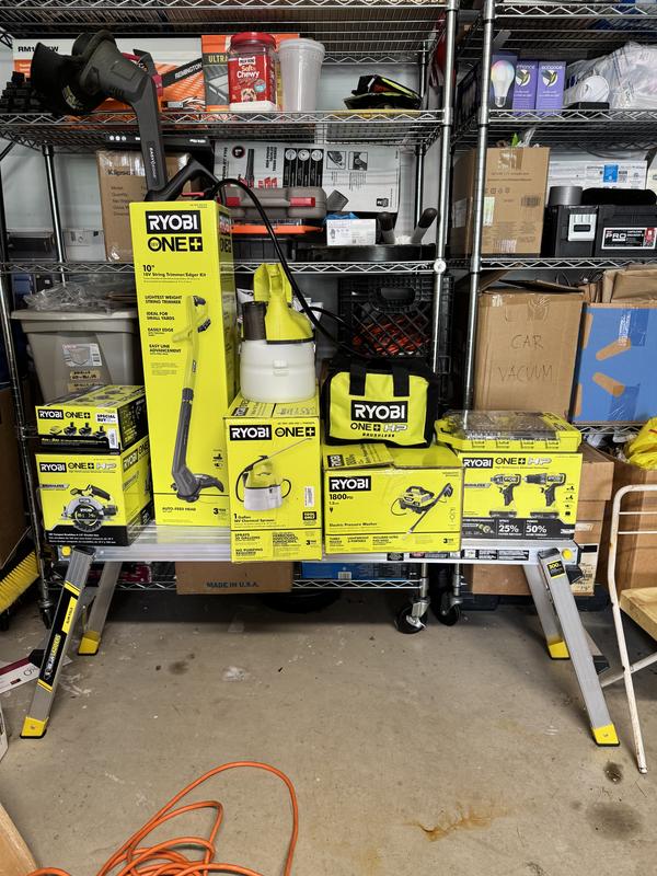 RYOBI ONE+ 18V Cordless 2-Tool Combo Kit with Drill/Driver, Impact
