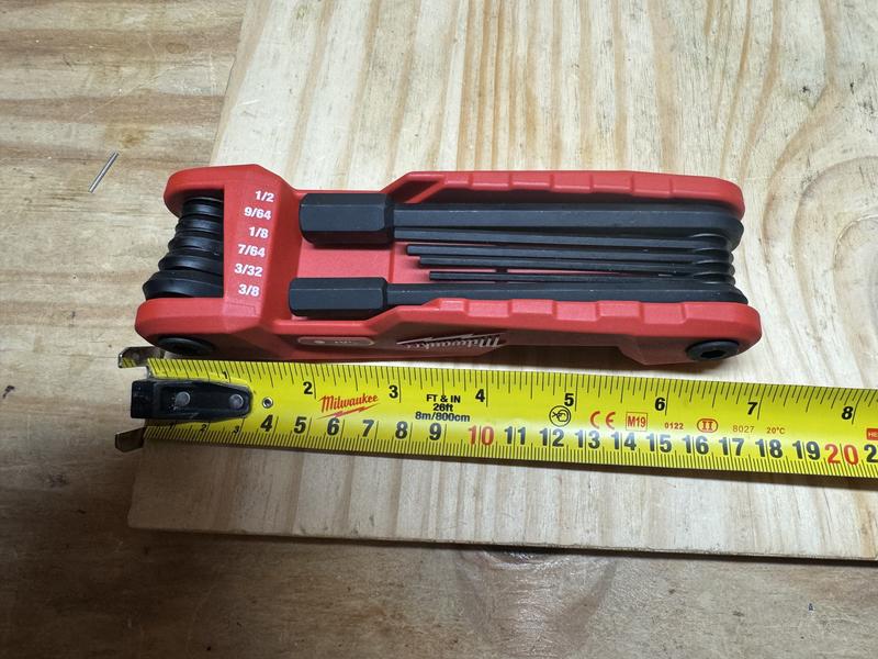 Set Di Chiavi Esagonali A Tipo Pieghevole Milwaukee 4932480978, 8 - Foto 2
