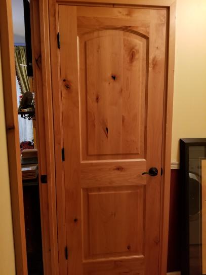 Have a question about Krosswood Doors 24 in. x 80 in. Rustic Knotty ...