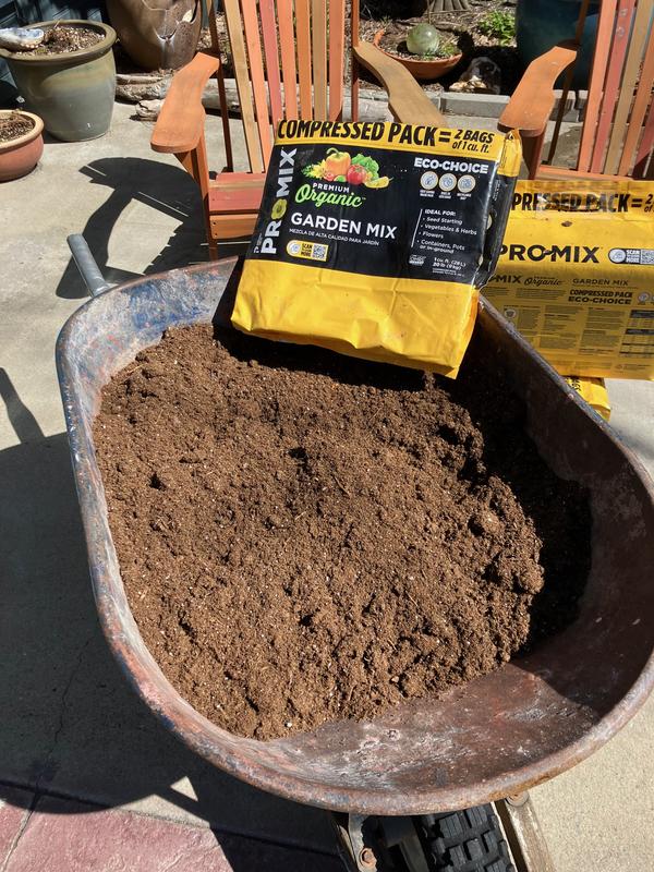 Have a question about PRO-MIX Premium Organic Garden Mix 2 cu. ft.  Compressed Soil? - Pg 1 - The Home Depot