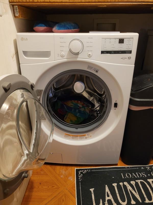 Have a question about LG 4.5 Cu. Ft. Stackable Front Load Washer in White with Coldwash Technology Pg 4 The Home Depot
