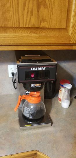 Bunn VP17-1 12-Cup Commercial Coffee Maker, 1 Warmer, 13300.0001