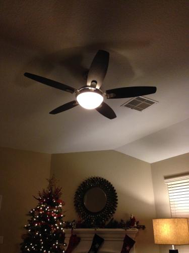 Hunter Contempo 52 In Indoor Brushed Nickel Ceiling Fan With