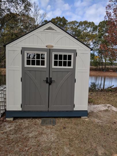 suncast 8x10 tremont three plastic shed greenhouse stores