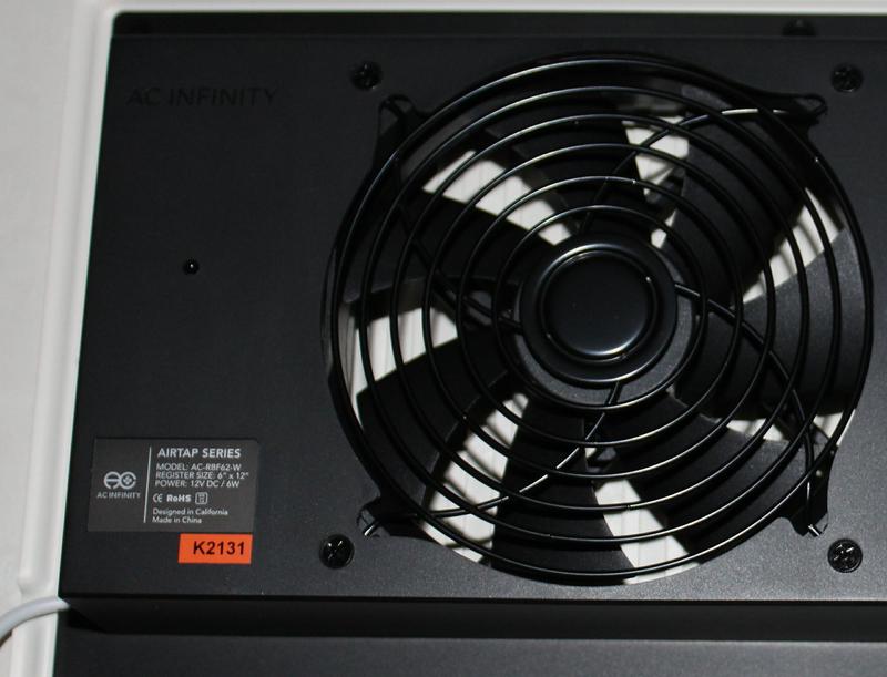 Vent Ac Infinity Airtap T4 Register Booster Fan X 14 AC Infinity