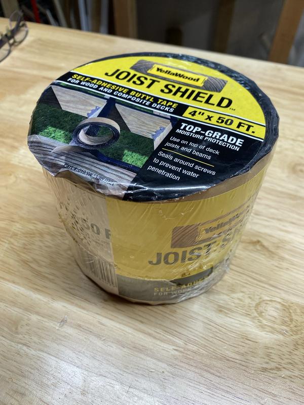 YellaWood Joist Shield 4 in. x 50 ft Self-adhesive Butyl Tape