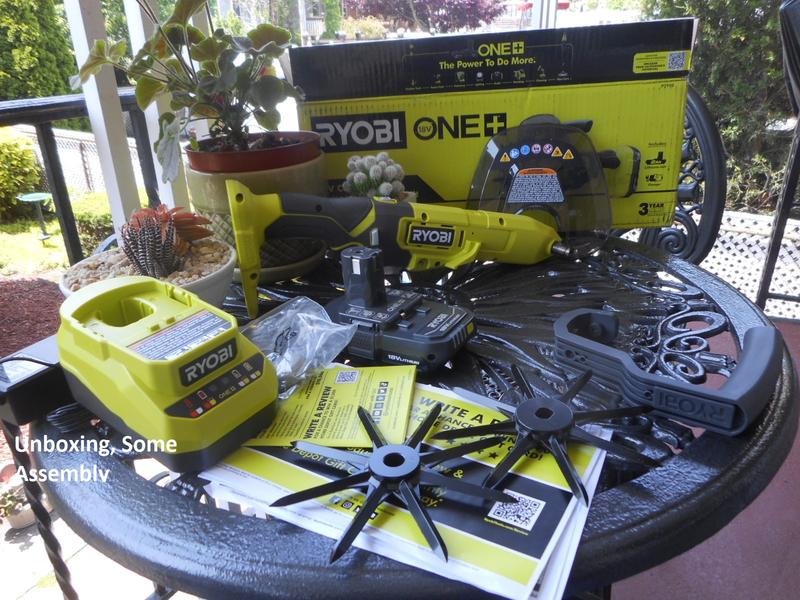 RYOBI ONE+ 18V Cordless Compact Battery Cultivator (Tool Only
