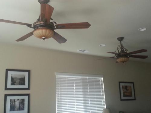 Hampton Bay Chateau De Ville 52 In Indoor Walnut Ceiling Fan With