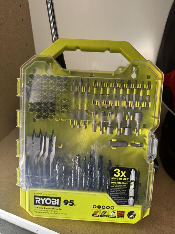 RYOBI Drill and Impact Drive Kit (20-Piece) A98201 - The Home Depot