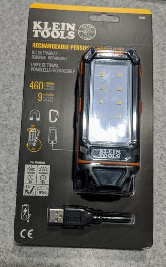 Klein Tools Rechargeable Personal Worklight 460 Lumens 2 Modes