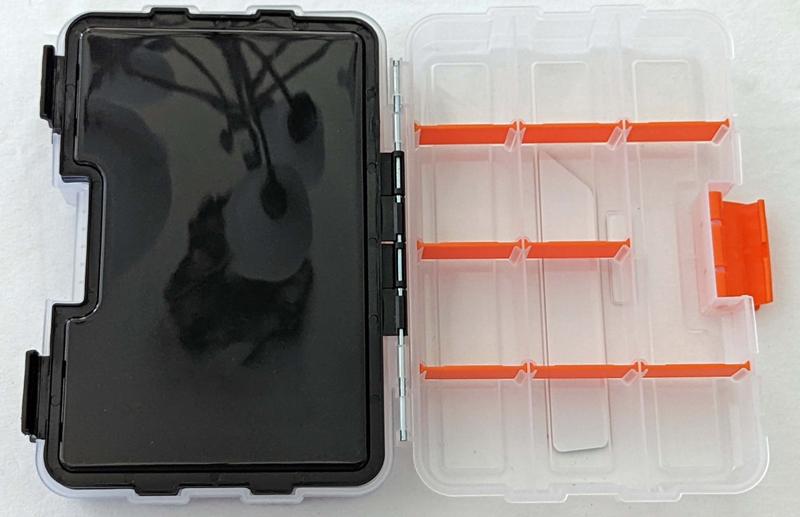 TACTIX 22-Compartment Plastic Double Sided Small Parts Organizer