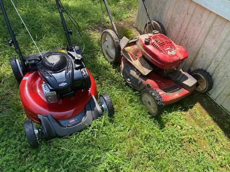 Toro 21 in. Recycler Briggs and Stratton 140 cc Gas High-Wheel Walk Behind Push  Lawn Mower 21311 - The Home Depot