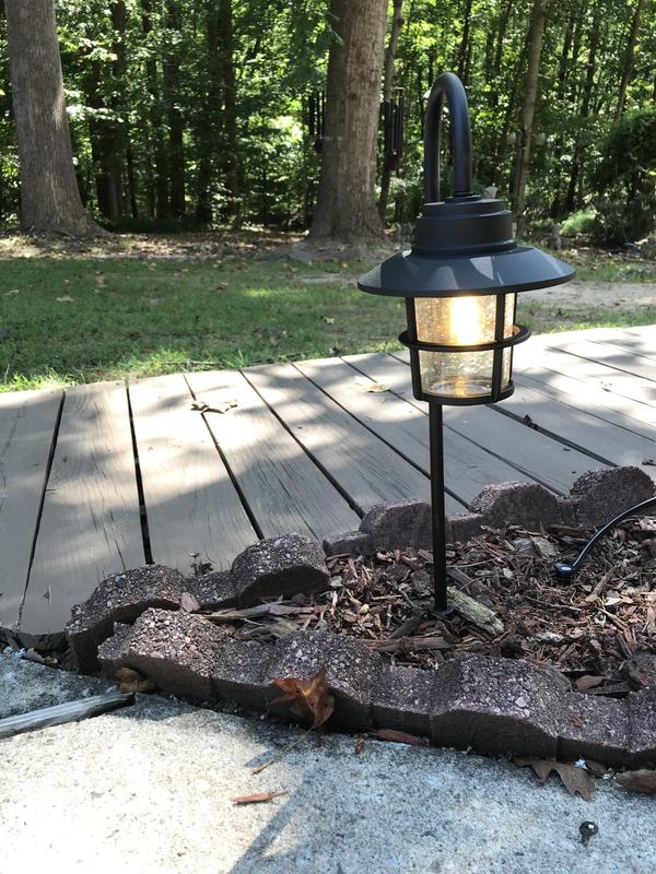Reviews for Hampton Bay Marion Black Low Voltage LED Outdoor