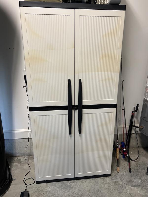 Have a question about HDX Plastic Freestanding Garage Storage