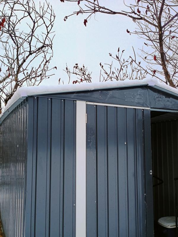 VIWAT 5 ft. W x 3 ft. D Metal Outdoor Storage Shed with Lockable