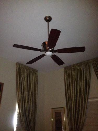 Hampton Bay Sabitini 52 In Indoor Brushed Nickel Ceiling Fan
